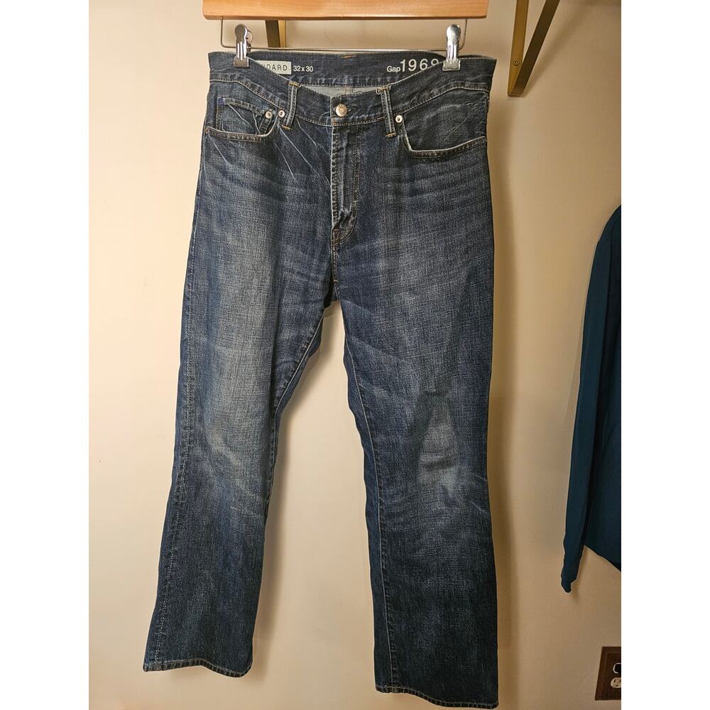 Gap 1969 Men’s Dark Blue Straight-Leg Jeans